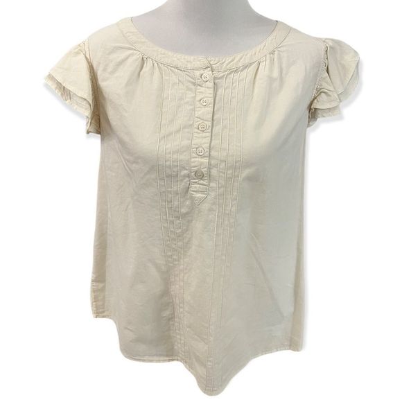 French Connection Tops - French Connection flutter top blouse